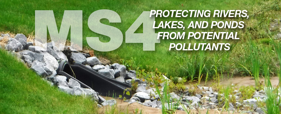 MS4 Compliance – Working with the Town of Sand Lake to Protect Waterways