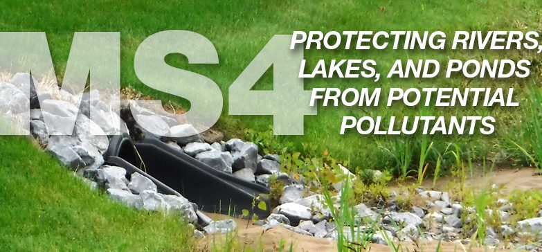 MS4 Compliance – Working with the Town of Sand Lake to Protect Waterways
