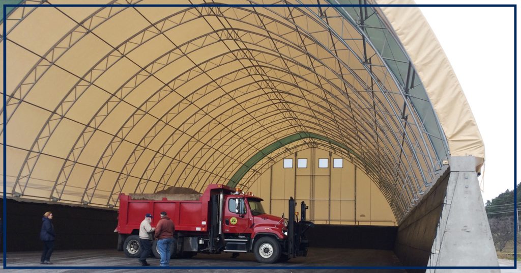 New Sand and Salt Shed in Boonville, NY will Protect Local Waterway and Municipal Water Source