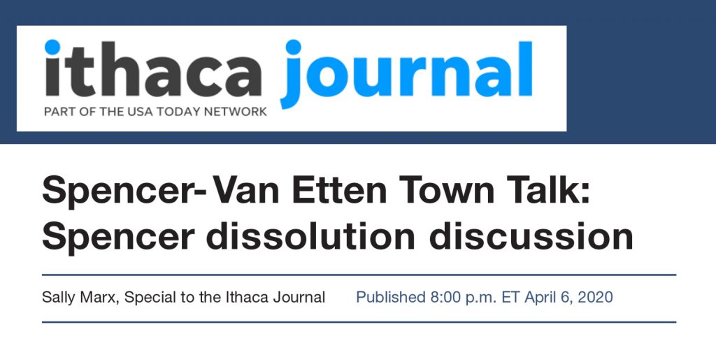 Spencer Village Dissolution Interim Study Yields Surprising Results