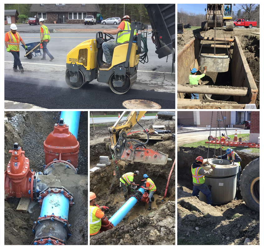 Water, Sewer, and Transportation Infrastructure to Support Amazon Sales Distribution Center