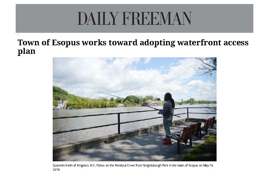 Town of Esopus, NY Reviews Waterfront Access Plan