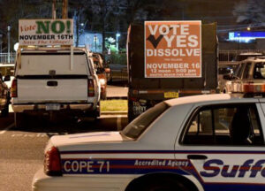 Village Dissolution New York Mastic Beach
