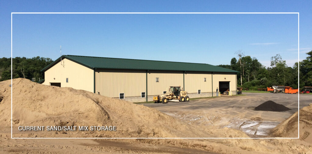 New Sand and Salt Storage Building on its Way for the Town of Russia, New York