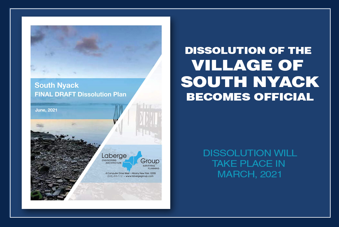 The Dissolution of the Village of South Nyack, NY Will Take Place at the End of March