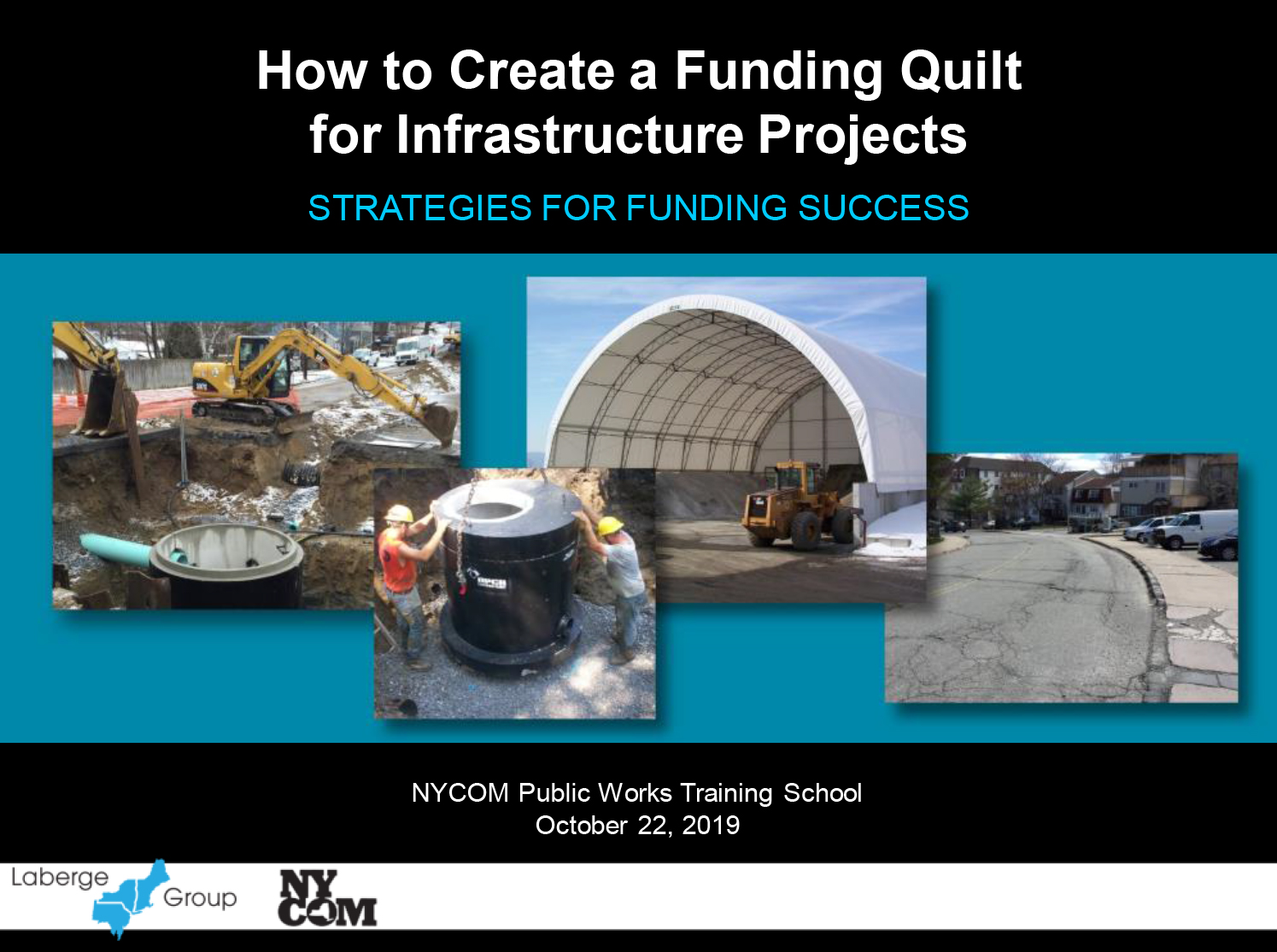 Funding Water and Wastewater Infrastructure Projects in New York Presentation Deck Request
