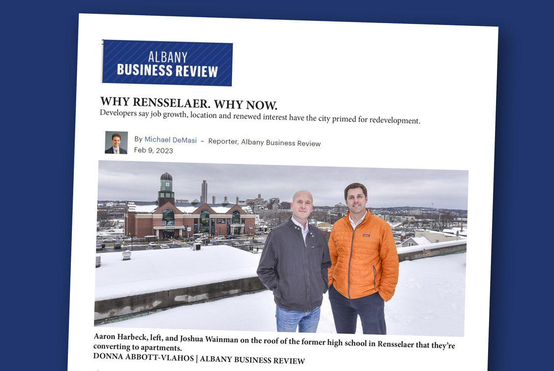 Restore New York Funding Supports Redevelopment Transforming the City of Rensselaer, NY