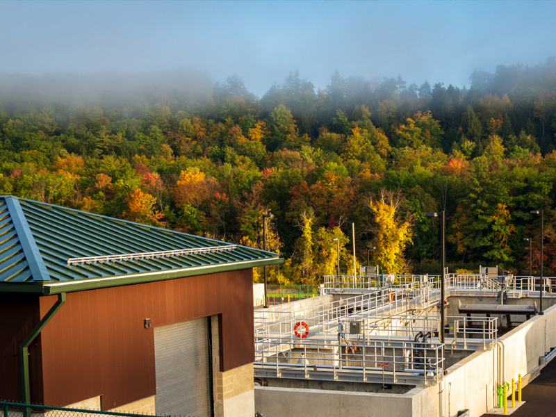 New York 2 million gallon water storage tank