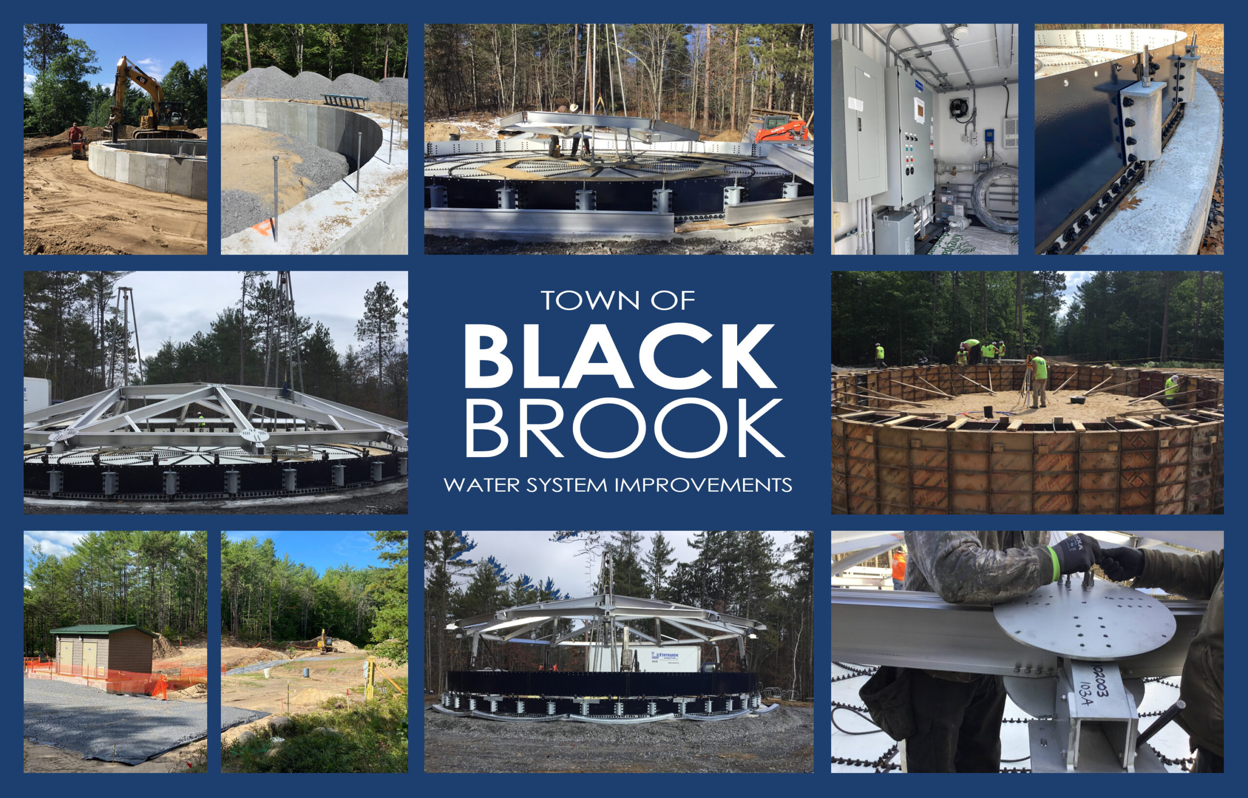 New Water Supply, Storage, and Distribution System – Town of Black Brook, New York