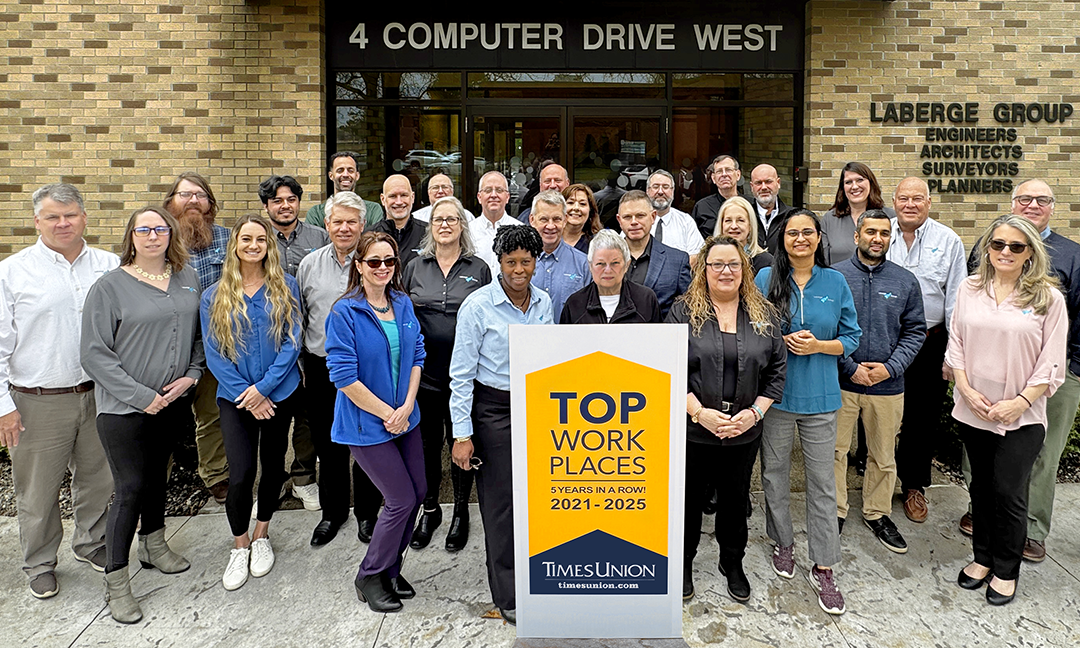 Laberge Group named Times Union Top Workplace 2025