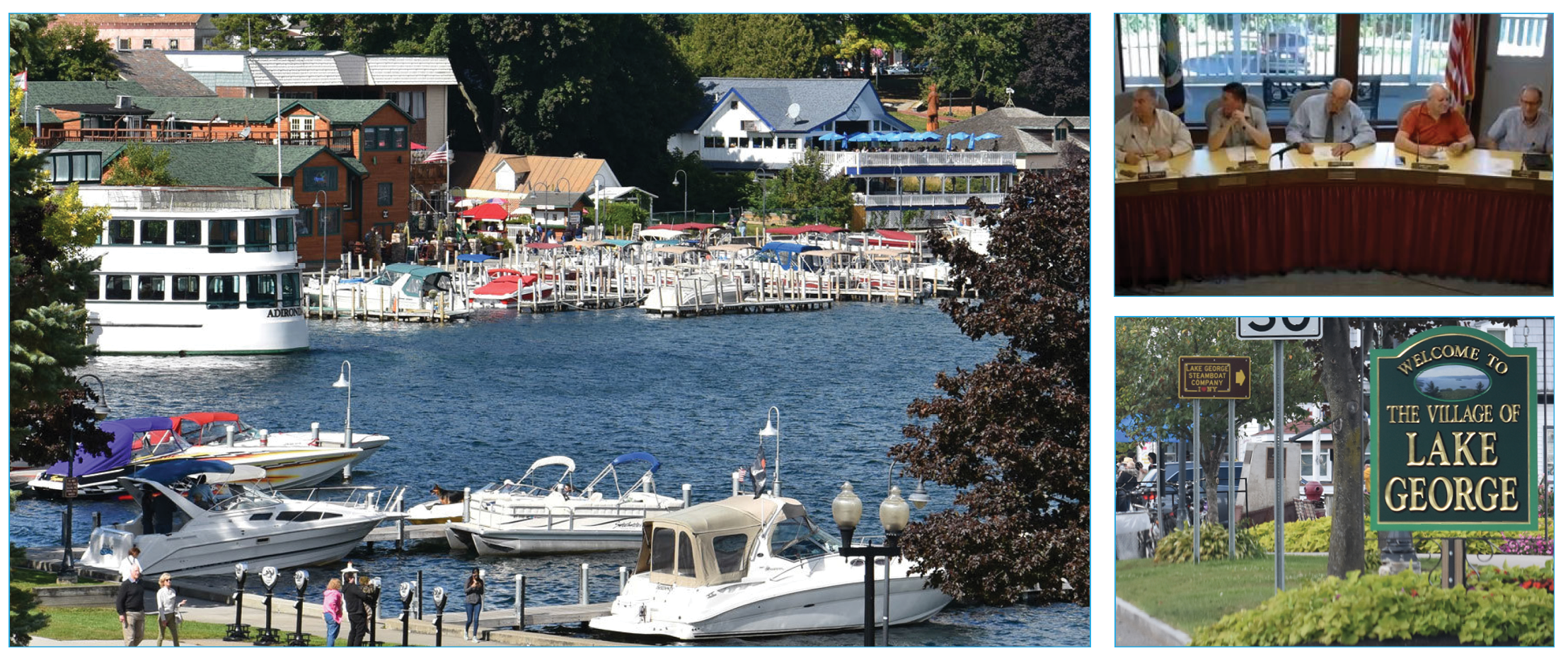 Lake George village images
