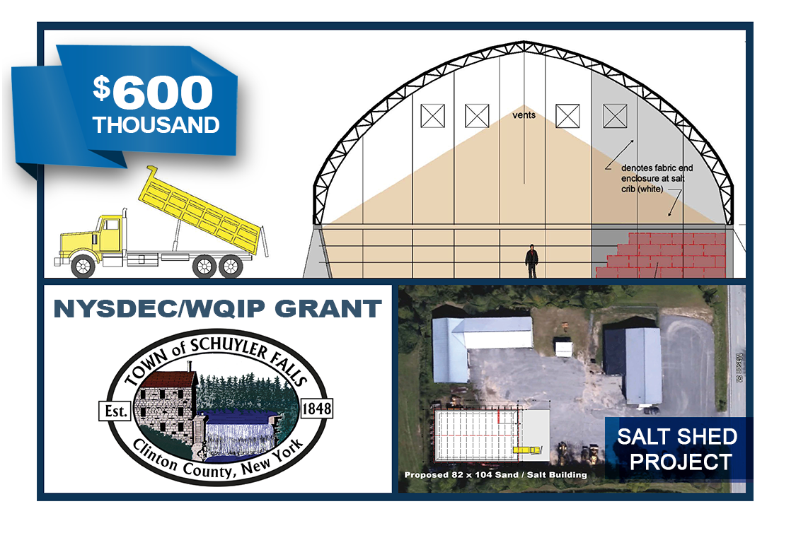 Schuyler Falls Salt Shed NYSDEC