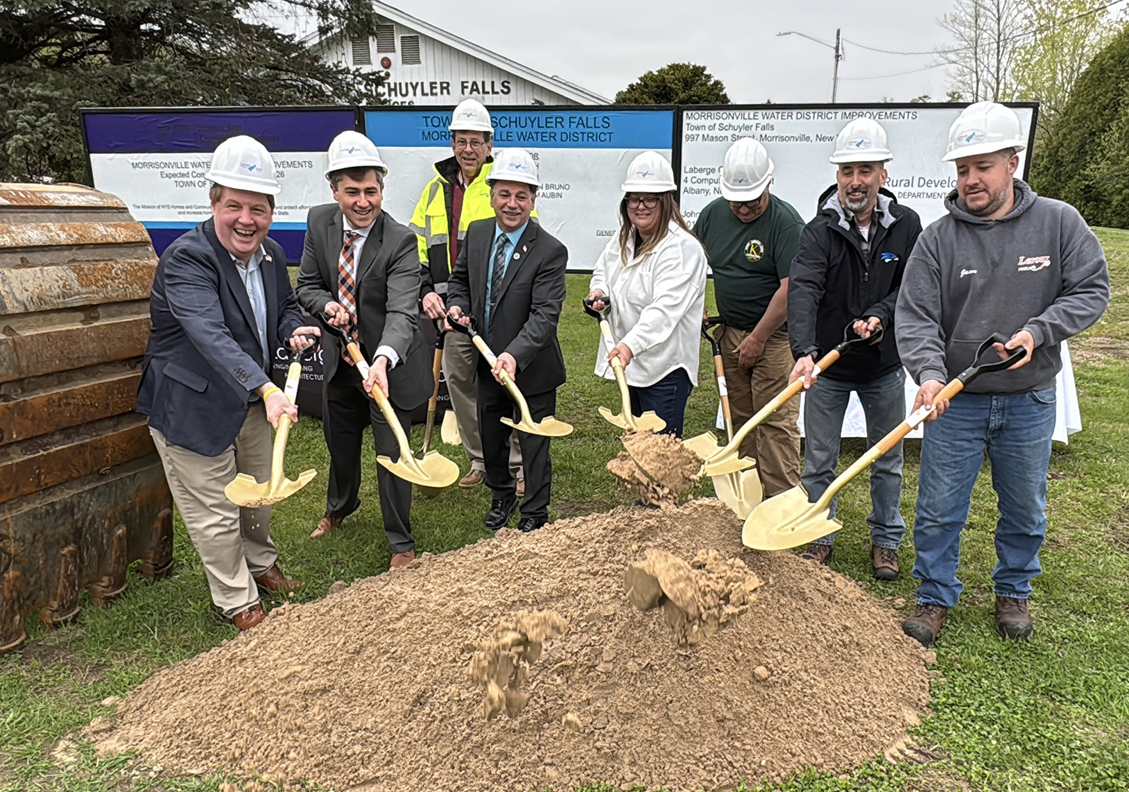 non-profit-08 Morrisonville Water Infrastructure Improvement Project in Schuyler Falls, NY May 2025 groundbreaking ceremony