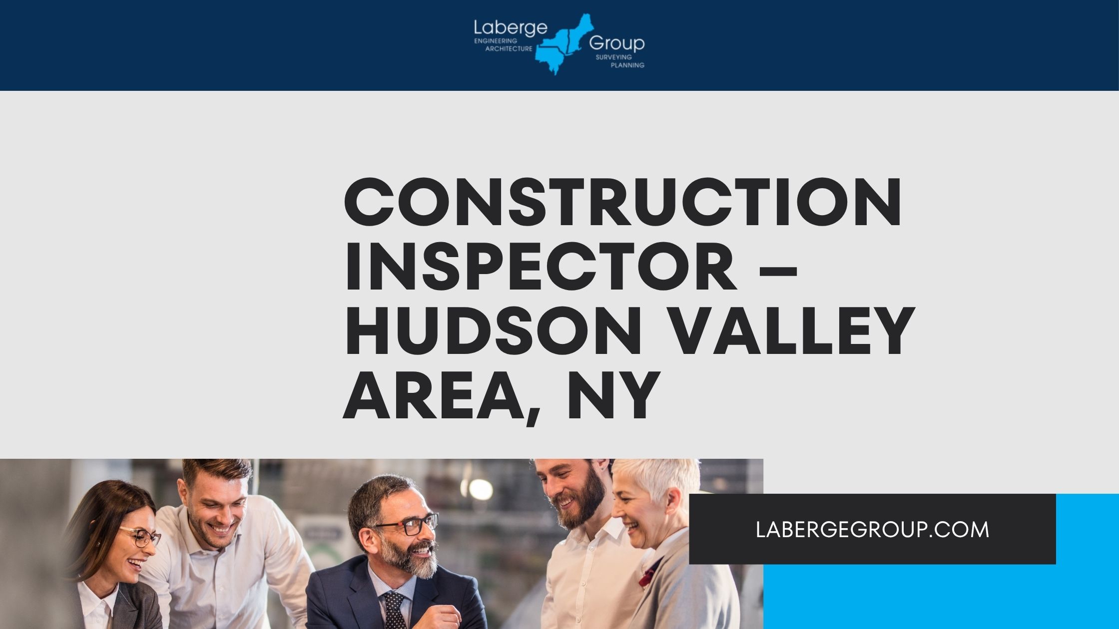 CAREERS – CONSTRUCTION INSPECTOR (Hudson Valley)
