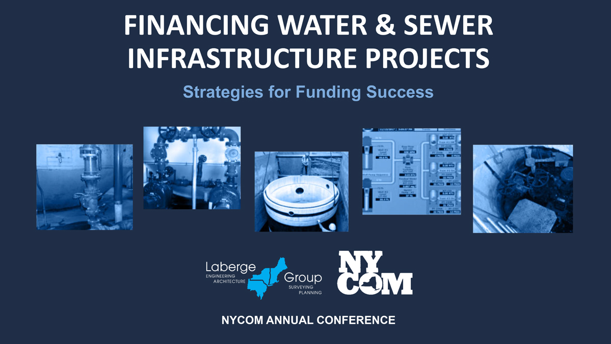 Financing Water & Sewer Infrastructure Projects presentation cover