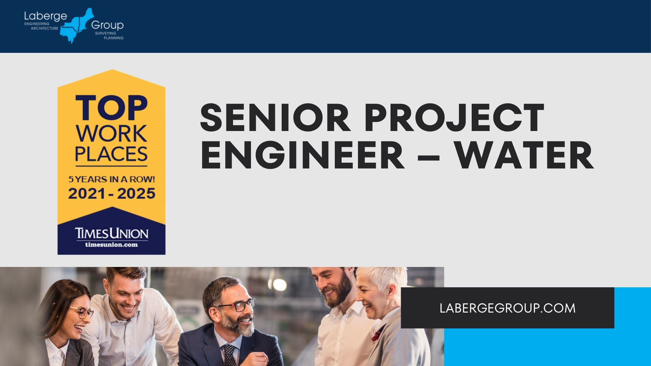CAREERS – SR PROJECT ENGINEER – WATER